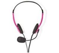 Nedis Casque PC Bandeau 2 connecteurs 3,5 mm