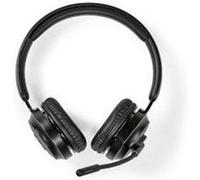 Nedis CHSTB310BK - Écouteurs avec micro - sur-oreille - sans fil - USB - noir Noir
