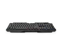 NEDIS Clavier de Jeu Filaire | USB Type-A | Clés à Membrane | LED | QWERTY | Dispostion Hollande | Longueur du câble d'alimen