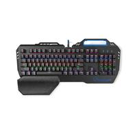 Nedis Clavier Gamer Mécanique Rétroéclairé Disposition États-Unis Noir