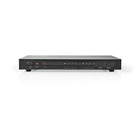 NEDIS Commutateur Matriciel HDMI? - « 4 à 2 » Ports - 4 Entrées HDMI? - 2 Sorties HDMI?