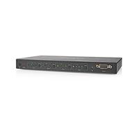 Nedis Commutateur matriciel HDMI VMAT3494AT 4 entrées/4 sorties 4K@60Hz 18 Gbps RS232 Métal Noir