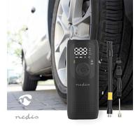 Compresseur d'air rechargeable | 0.1-150 psi | Vanne Dunlop | Modes de fonctionnement: Voiture/Moto/Vélo/Ballon | Oui | Compteur de pression atmosphérique
