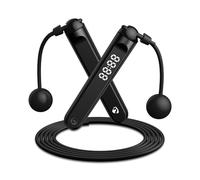 Nedis, Connected LED corde à sauter 2-en-1 SmartLife Sport 3m, noir