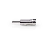 Nedis connecteur d'antenne de voiture | droit | connecteur | cuivre | 50 ohms | Appuyez sur | métal | argent | 10 pièces | sac plastique NE550687787