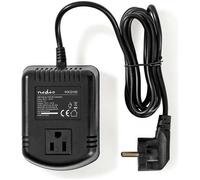 Nedis Convertisseur d'alimentation 230 V AC 50 Hz 100 W Prise de terre Noir