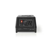 Nedis Convertisseur d'alimentation POCO102 Noir