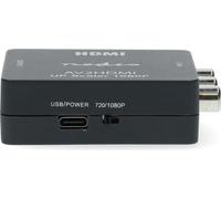 Nedis Convertisseur HDMI ™ | 3x RCA femelle | Sortie HDMI™ | 1 voie | 1080p | 1.65 Gbps | ABS | Anthracite NE550715204