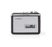 NEDIS Convertisseur USB Cassette-MP3 Portable avec Câble USB et Logiciel