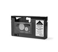 Nedis Convertisseur VHS, conversion VHS-C vers VHS, Plug and play, noir