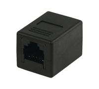 Nedis - Coupleur réseau - RJ-45 (F) pour RJ-45 (F) - non blindé - CAT 5 - noir