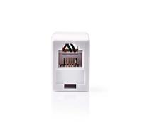 NEDIS Coupleur réseau | RJ11 | Non blindé | Prise RJ11 | Prise RJ11 | Droit | ABS | Sac en Plastique