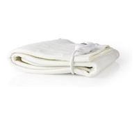 nedis couverture électrique 80 x 150 cm 3 réglages de chaleur voyant protection contre