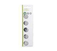 Nedis Piles bouton CR2032 Lithium 3 V – Lot de 5