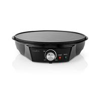 Nedis Crêpière 30cm Noir