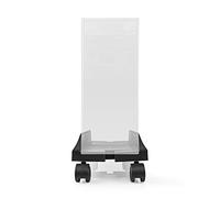Nedis CSTD101BK Support pour PC avec roulettes, Noir, 14.5-24.2 cm x 20 kg