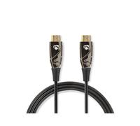 Nedis Câble HDMI CVBG3400BK400 – Ultra High Speed AOC avec Ethernet – 4K – 40 m – Noir