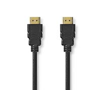Nedis Câble HDMI Ultra High Speed CVGB35000BK50 – 5 m HDMI mâle–mâle, 10K, 4K120Hz, eARC, noir