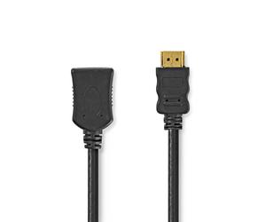 Nedis CVGL34096BK20 câble HDMI 2 m HDMI Type A (Standard) Noir