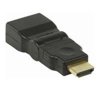 Nedis - Connecteur HDMI - HDMI femelle rotatif pour HDMI mâle droit - noir
