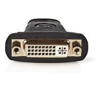 Nedis CVGP34910BK Adaptateur HDMI - DVI Connecteur HDMI - DVI-D Femelle à 24 +1 Broches Noir Noir G