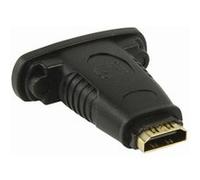 Nedis CVGP34911BK Adaptateur HDMI - DVI HDMI Femelle - DVI-D Femelle à 24 +1 Broches Noir Noir