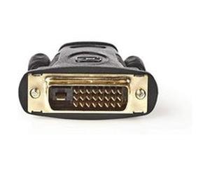 Nedis CVGP34912BK Adaptateur HDMI - DVI DVI-D Mâle à 24 + 1 Broches - HDMI Femelle Noir Noir G
