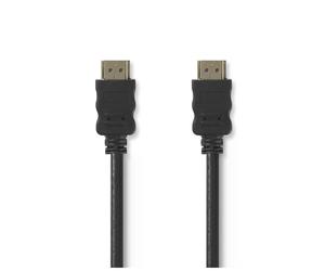 Nedis CVGT34000BK05 câble HDMI 0,5 m HDMI Type A (Standard) Noir
