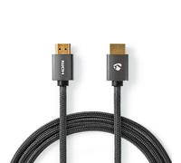 Nedis CVTB34000GY50 câble HDMI 5 m HDMI Type A (Standard) Gris