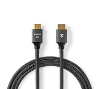 Nedis CVTB35000GY20 câble HDMI 2 m HDMI Type A (Standard) Gris