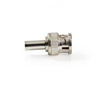 Nedis CVVC01905ME connecteur de fils BNC Argent
