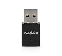 Nedis Dongle réseau | Wi-FI | N300 | 2.4 GHz | USB2.0 | Wi-FI Speed Total : 300 Mbps | Windows 10 / Windows 11 / Windows 8