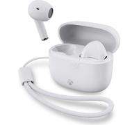 Nedis, écouteurs Bluetooth intra-auriculaires avec dragonne, modèle HPBT2400, blanc