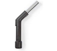 nedis embout coudé pour aspirateur métal 32 mm vis bague à encastrer