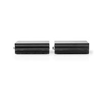Nedis Extenseur HDMI™ CAT5/6-4K @ 30 Hz - Jusqu'à 50 m - Entrée HDMI™ - Prise RJ45 - Sortie HDMI™ - Prise RJ45 - Noir