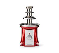 NEDIS FCCF100FRD bourdonnement de Chocolat, Plastique, Rouge