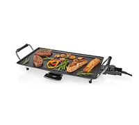Grill de table Teppanyaki | Surface de cuisson ( lxl ) : 47,5 x 26,5 cm | 5 réglages de chaleur