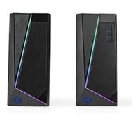 Nedis Gaming GSPR31020BK - Haut-parleurs - pour PC - canal 2.0 - 6 Watt - noir G