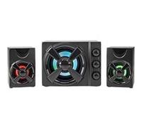 Nedis Gaming GSPR31021BK - Système de haut-parleur - Canal 2.1 - 11 Watt (Totale) - noir G