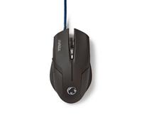 Nedis Gaming Mouse | Filaire | DPI : 800 / 1200 / 1600 dpi | Oui | Nombre de boutons : 6 | Non | Droitier | 1.50 m | LED NE550671558