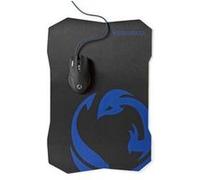 Nedis Gaming - Souris - ergonomique - pour droitiers - optique - 6 boutons - filaire - USB 2.0 - noir