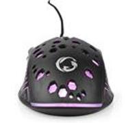 Nedis Gaming - Souris - ergonomique - pour droitiers - optique - 7 boutons - filaire - USB - noir - Pour la vente au détail - boîte cadeau avec eurolock Noir G