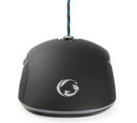 Nedis Gaming Zookhim - Souris - ergonomique - pour droitiers - optique - 7 boutons - filaire - USB - noir G