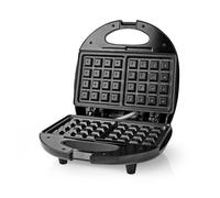 Nedis Gaufrier 750 W Noir