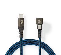 Nedis GCTB60700BK20 câble USB USB 3.2 Gen 1 (3.1 Gen 1) 2 m USB C Noir, Bleu
