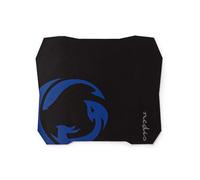 Nedis GMPD100BK tapis de souris Tapis de souris de jeu Noir, Bleu
