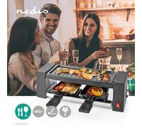 Nedis Gourmet Raclette Grill 2 Person Straight Table