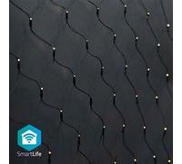 NEDIS Guirlande filet wi-fi intelligent blanc chaud 3m 280 led's 3m 3 x 2m android / ios Blanc chaud G