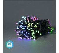 Nedis SmartLife - LED Décorative - Corde - RGB - 168 LED's - Intérieur et Extérieur - 7 Motifs de Mouvement - 20 m - Android/IOS