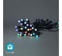 NEDIS Guirlande lumineuse wi-fi intelligente à led rgb 48 led's 180cm android / ios RVB G